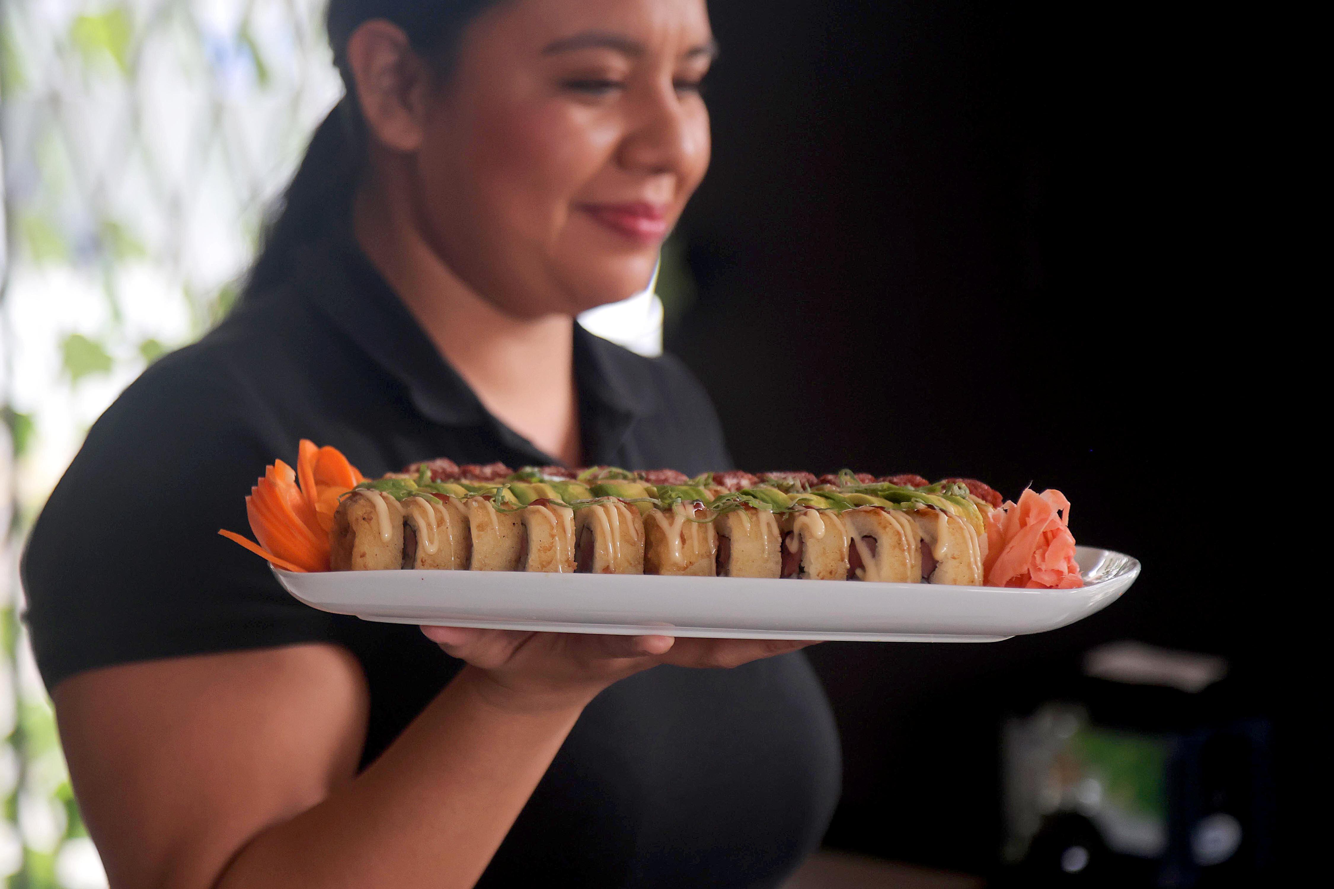 13/05/2024 Desamparados. Sushi Makitake, restaurante de comida japonesa y koreana, especialista en los rollos de sushi. Foto: Rafael Pacheco Granados