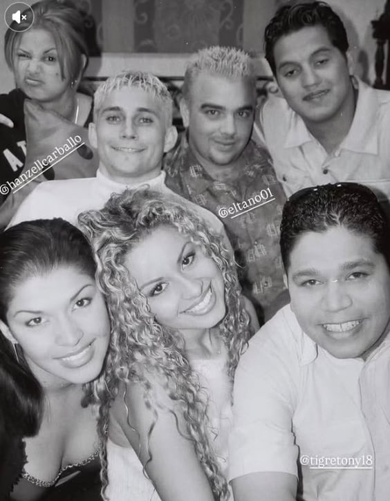 Tigre Tony junto a Mario Palacios y Carlos Lewis, expresentadores de VM Latino.