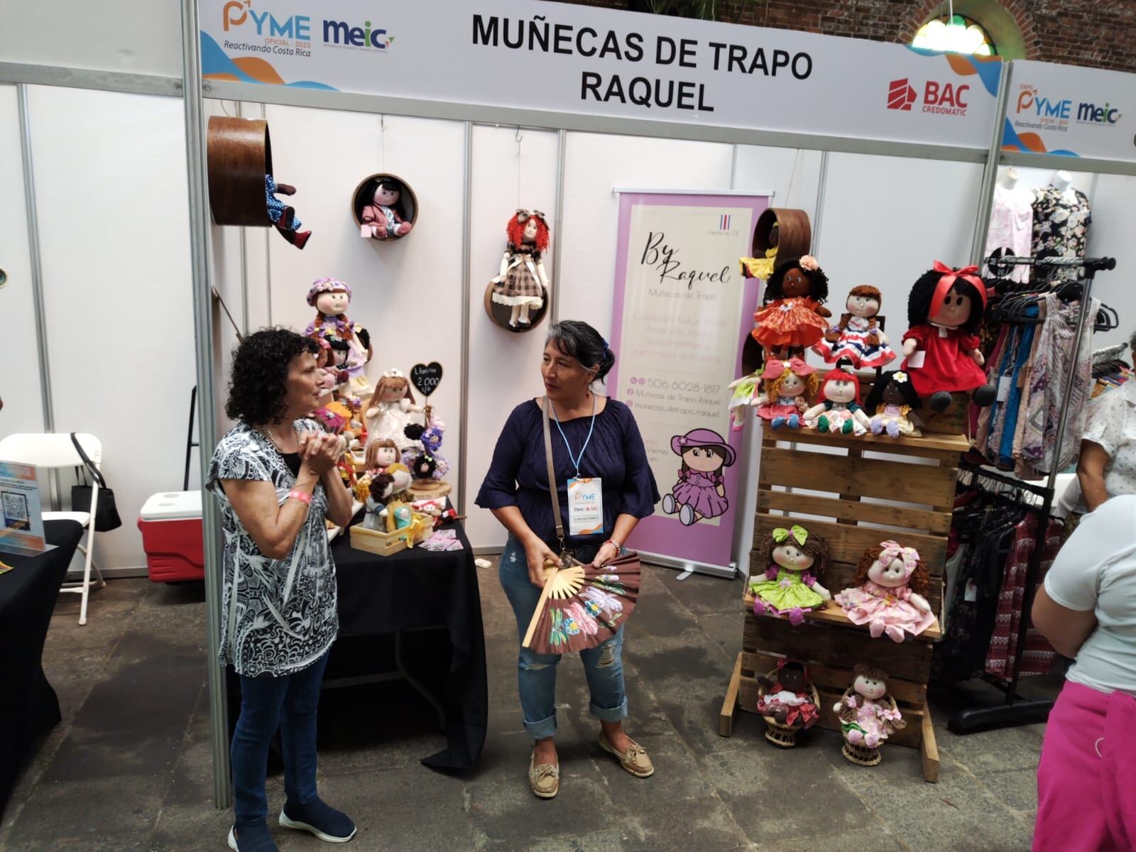 La Expopyme 2023 se realiza en la Antigua Aduana. Eduardo Vega.