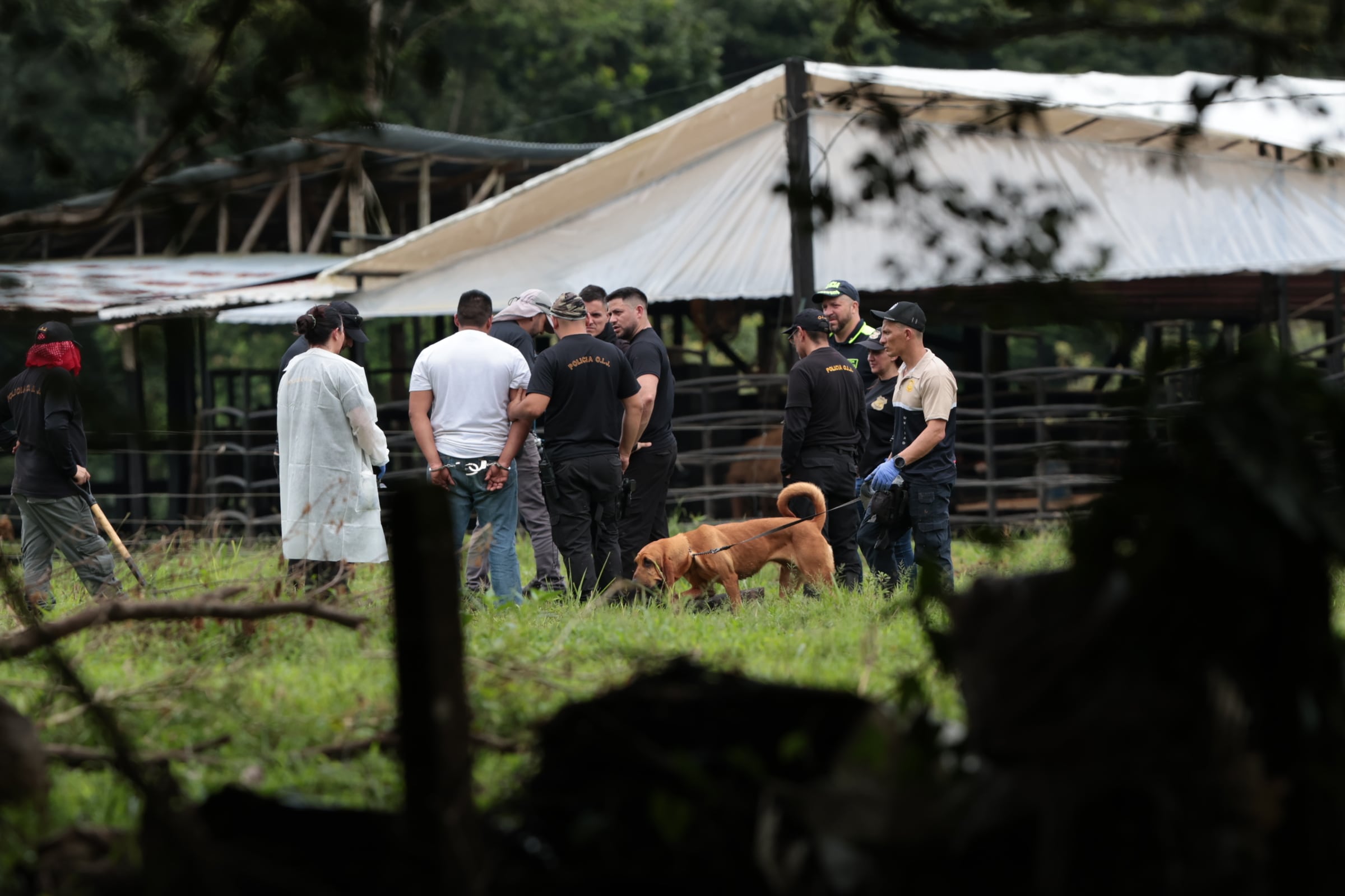 14/10/2025/ Allanamiento caso Ligia Faerron en San Carlos / foto John Durán