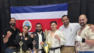 Costa Rica hace historia en el medallero de Karate en la VI America’s Cup en Panamá