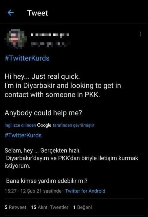 Costarricense detenido en Turquía sospechoso de querer unirse a grupo terrorista. Foto tomada del medio turco Sabah.