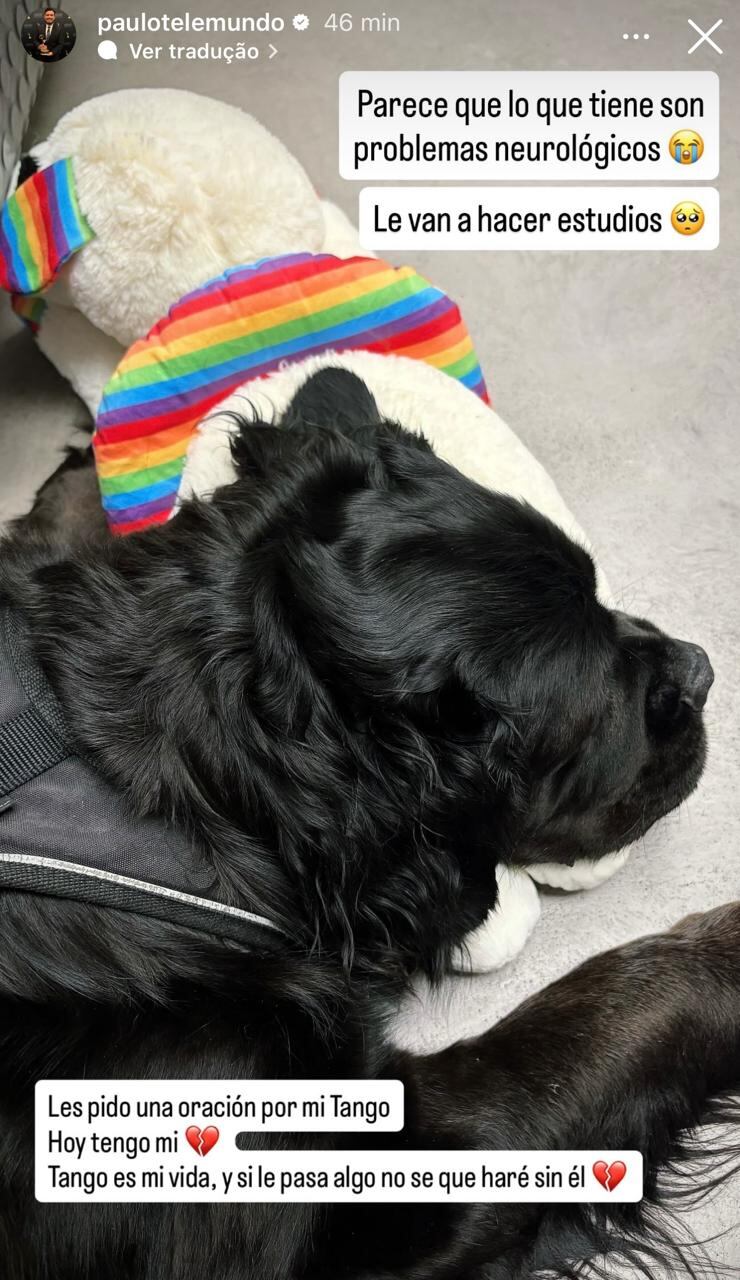 El periodista costarricense Paulo Alvarado pide oraciones a la gente ya que pasa por un momento bastante difícil en Estados Unidos, donde vive desde hace 12 años.