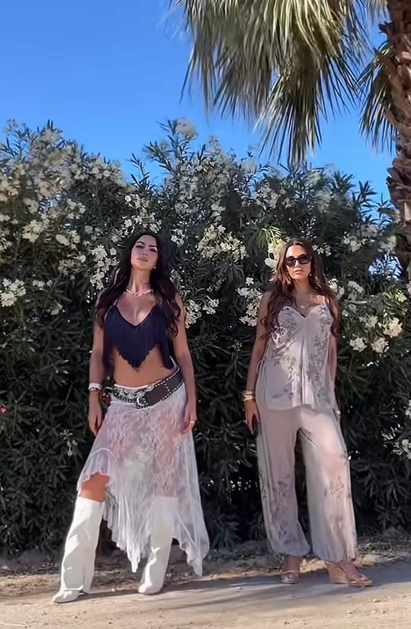 Karina Ramos y Valeria Rees la pasaron muy bien juntas.