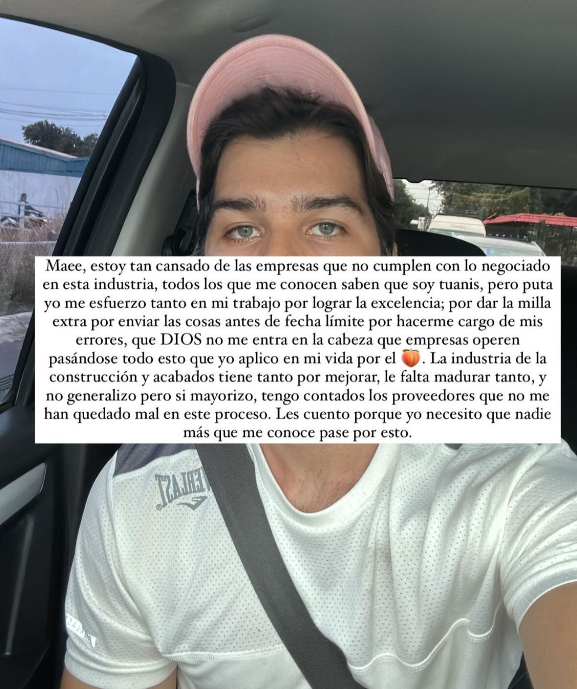 mauricio Ulate esposo de Karina Campos