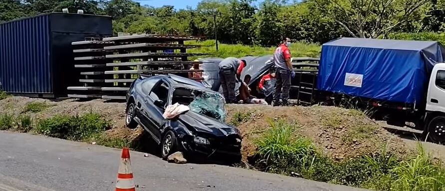 Choque en Acapulco de Puntarenas deja dos personas fallecidas. Foto cortesía Noti Puerto.