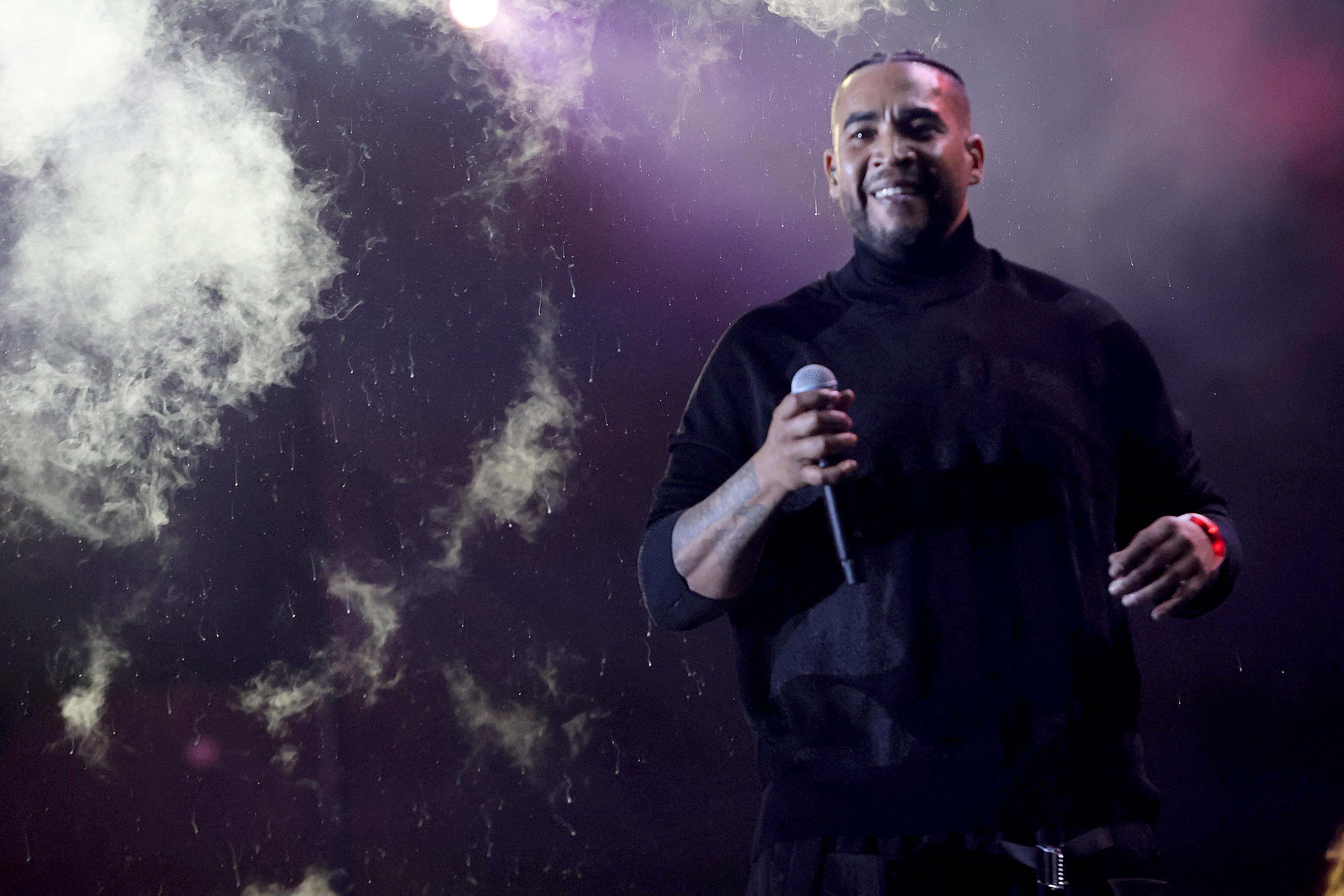 02/03/2023    Estadio Nacional. El epicentro del reguetón en Costa Rica tuvo como máximos exponentes a los internacionales a Ryan Castro, Ivy Queen y Don Omar (en la foto). Pero antes participaron los artistas costarricenses Kavvo, el DJ Johnny, Gimario y Toledo. La fiesta de la música urbana llenó de emoción y alegría el recinto de La Sabana, donde cientos de fans bailaron y gozaron en el Urban Fest 2024. Foto: Rafael Pacheco Granados