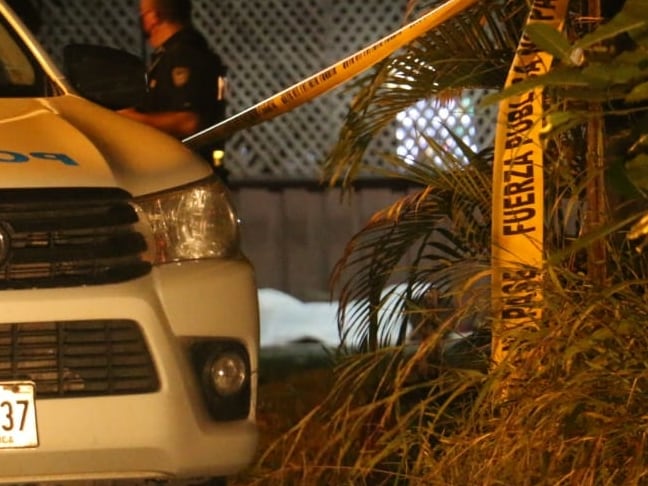 Cuando la policía llegó, ya habían tres muertos. Reinner Montero.