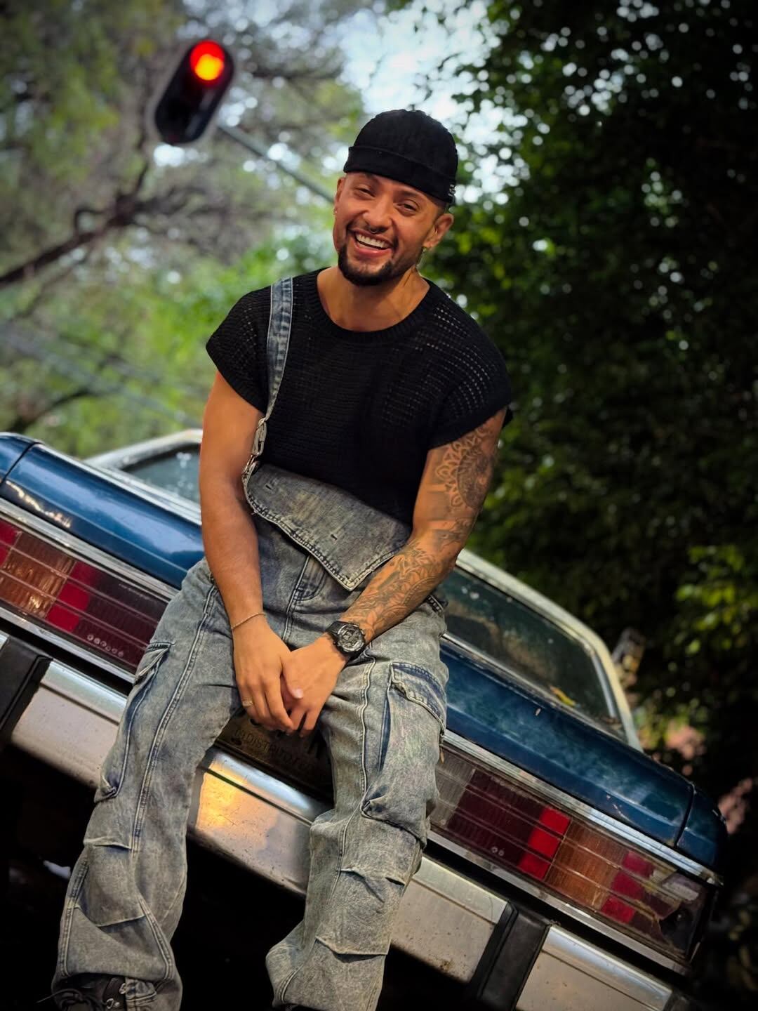 Bailarín tico Michael Rubí, participante de Mira quién baile y parte del equipo coreográfico de Gloria Trevi en México.