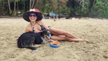 Nancy Dobles asegura que su perrihijo parece tener poderes mágicos