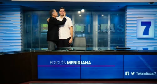 Ignacio Santos, Rodolfo Santos, Teletica, Canal 7