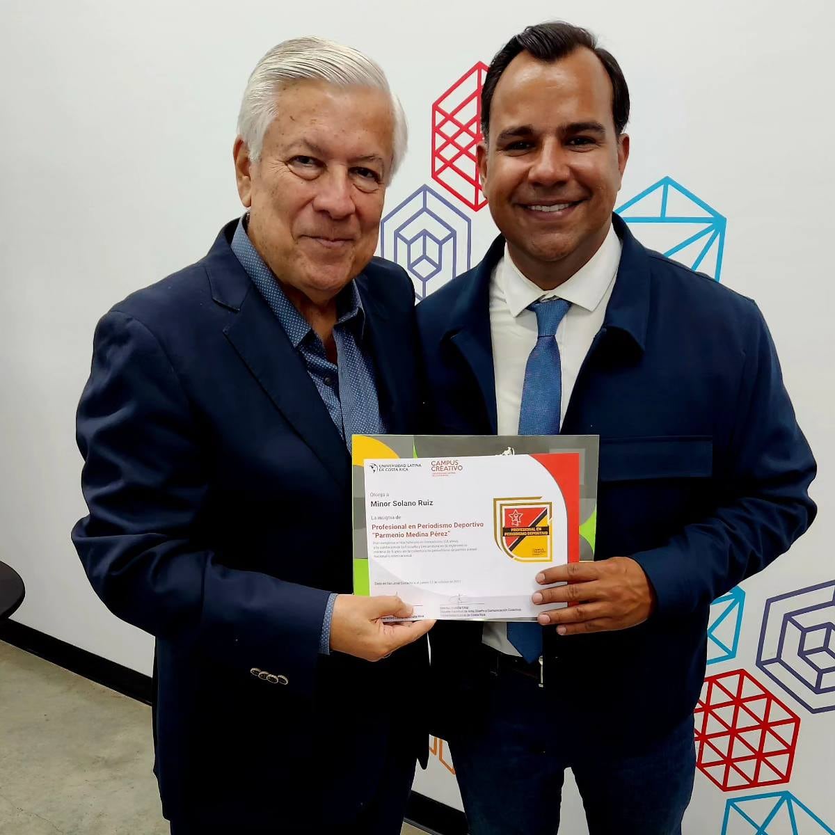 Periodistas deportivos juntos