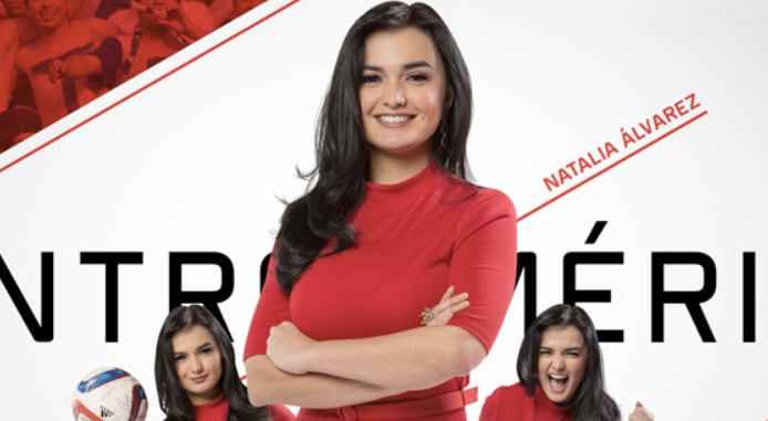 Natalia Álvarez, periodista deportiva de ESPN