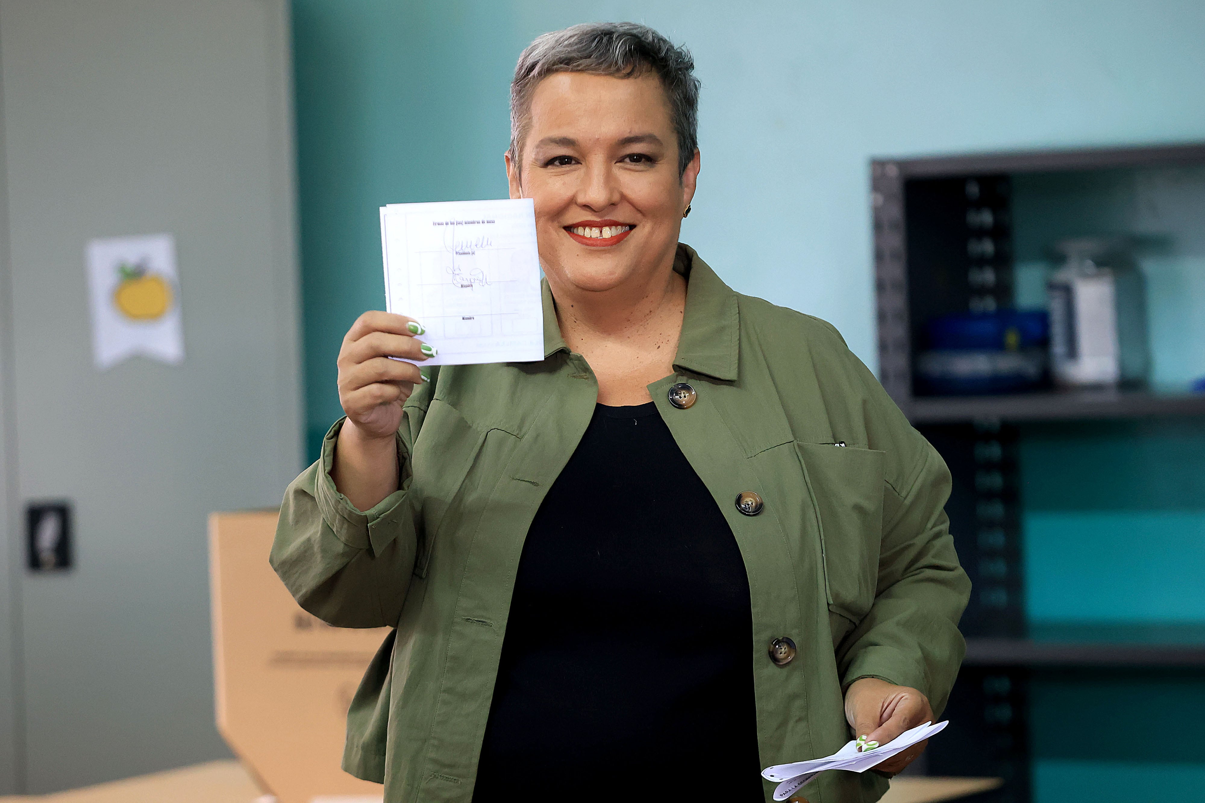 Carolina Delgado, precandidata del Partido Liberación Nacional (PLN)