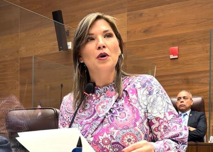 María Marta Carballo, jefa del PUSC. Partido Unidad Social Cristiana. Diputados. Diputadas. Plenario.