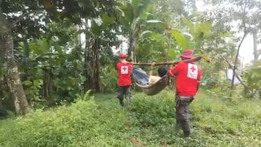 Doble rescate en la montaña: Cruz Roja atendió parto y mordedura de serpiente en Alto Telire