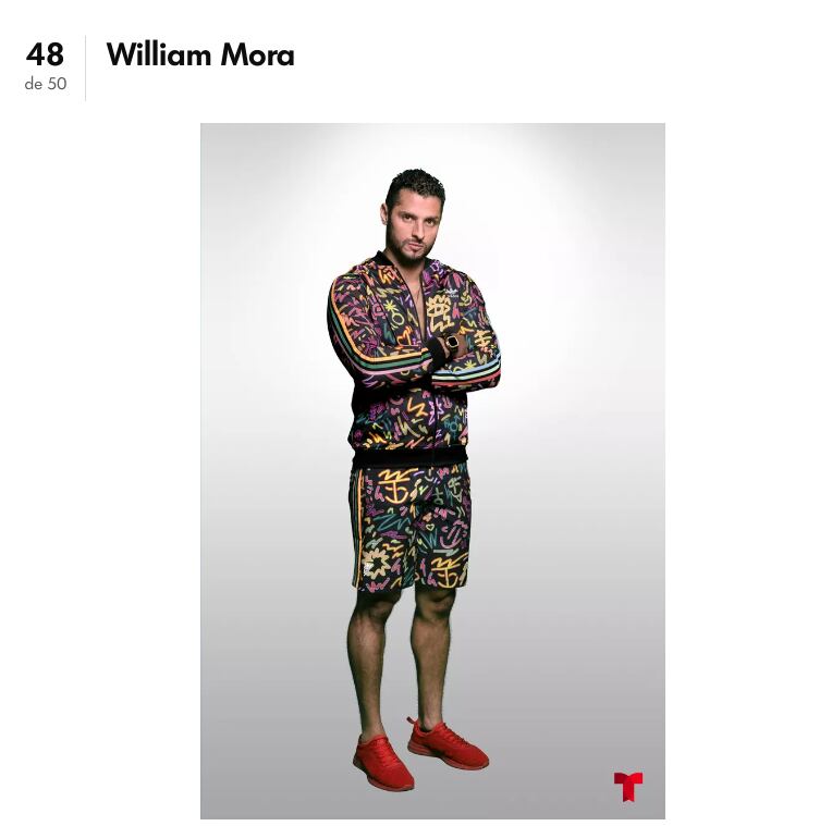 William Mora, modelo y entrenador personal