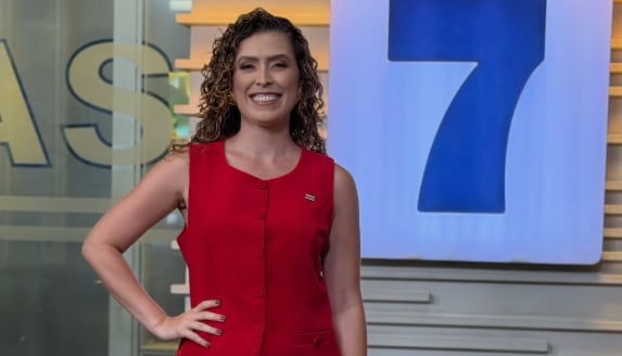Melissa Alvarado, presentadora Teletica Deportes.