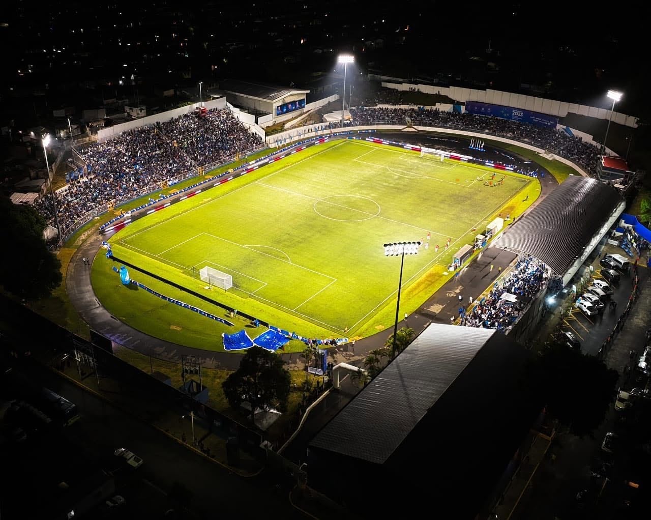 El estadio Nacional Las Delicias es la casa del Inter Santa Tecla.