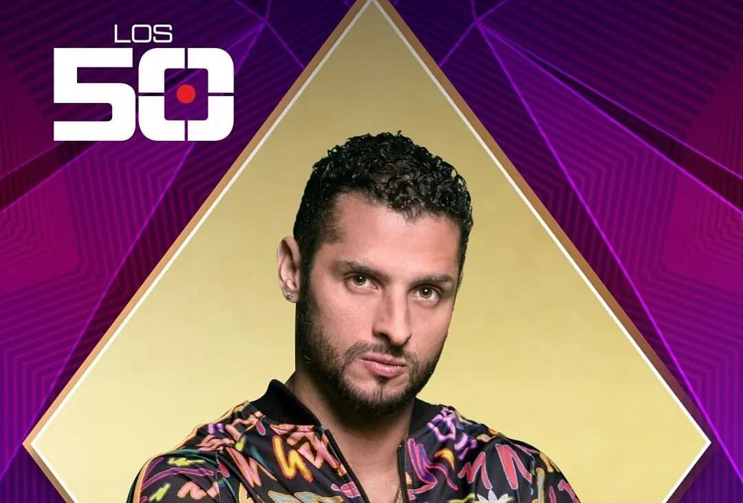 William Mora en el programa Los 50 de Telemundo