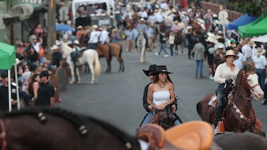 San Ramón fue tierra de caballos y jinetes en un tope más de un pueblo que del país