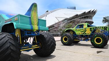Hot Wheels Monster Trucks aterrizó en Costa Rica y pudimos hablar con los pilotos de esos chuzos