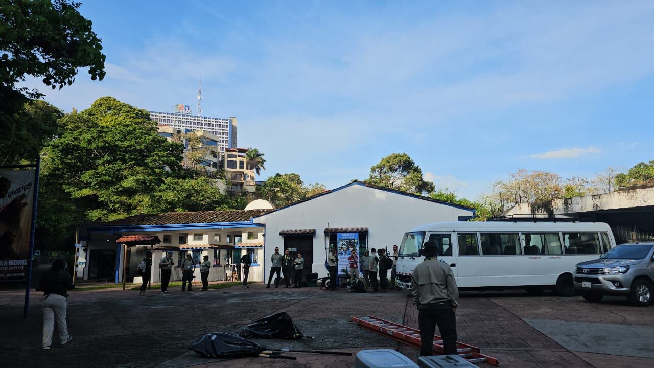 Empezó el operativo en el zoológico Simón Bolivar