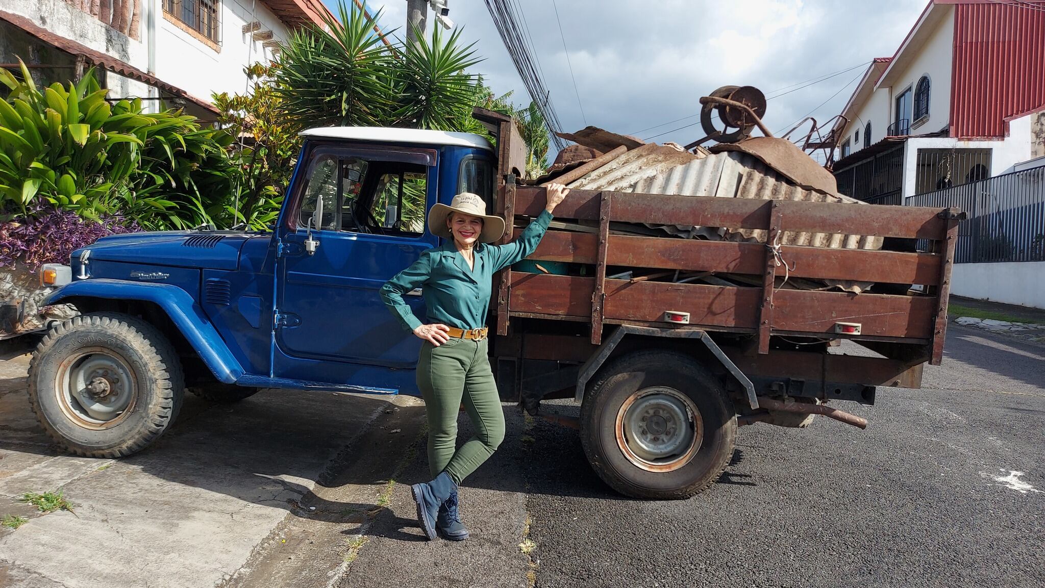Jill Paer reflexionó sobre la importancia de deshacerse de los desechos de forma responsable al contar su experiencia vendiendo chatarra que recogió de su casa.