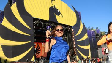 Jacky Álvarez fue a concierto de Sean Paul dispuesta a celebrar hasta el amanecer