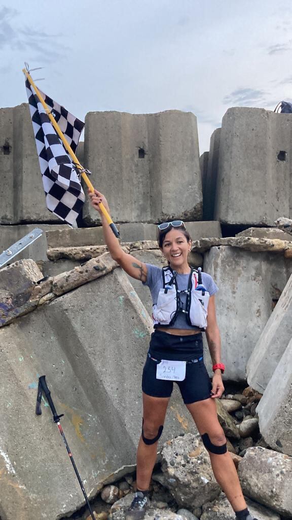 Sandra Mejía, utramaratón Tras la huella del Jaguar