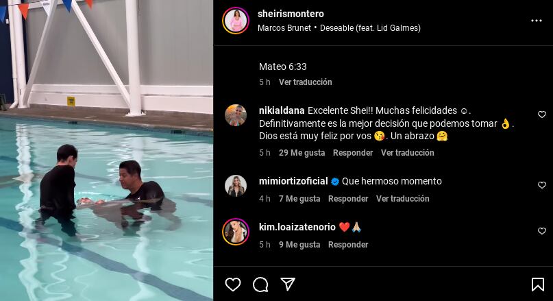 Sheiris Montero, esposa de Greivin Morgan