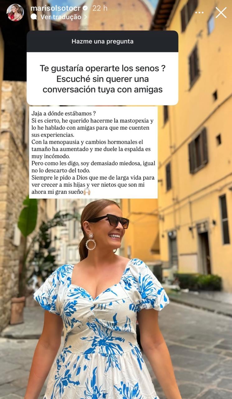 Marisol Soto no tuvo de otra más que responder a la seguidora que “sin culpa” la escuchó