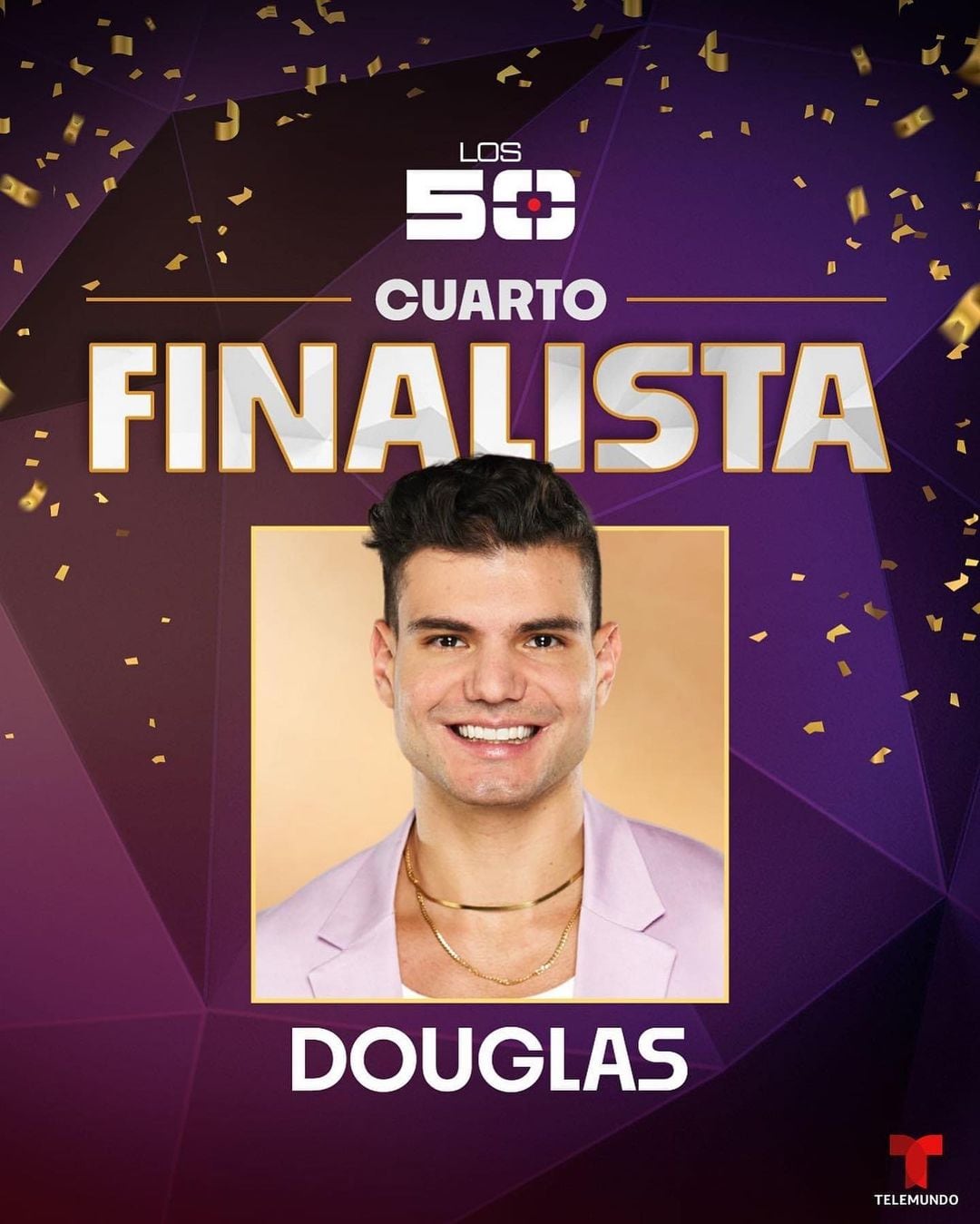 El gemelo Douglas Castillo fue cuarto lugar en Los 50