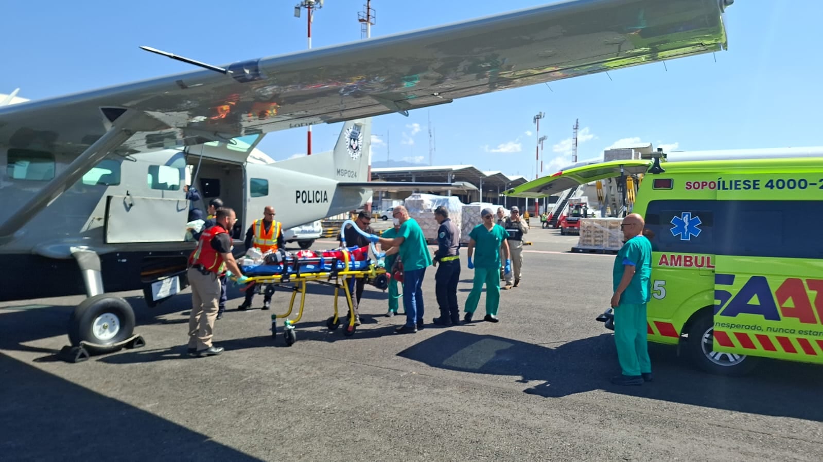 El traslado se realizó la mañana de este martes 17 de marzo.