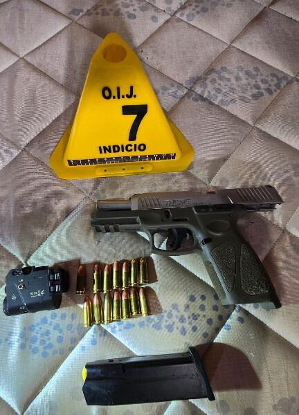 Martínez fue detenido la mañana de este viernes en el sector de Cedrales.