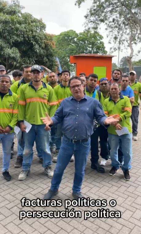 Alexander Cano, regidor de la municipalidad de San José y del Partido Liberación Nacional, realizó un video en el cual denuncia que a partir del próximo 28 de junio en la muni josefina se despedirán 60 trabajadores