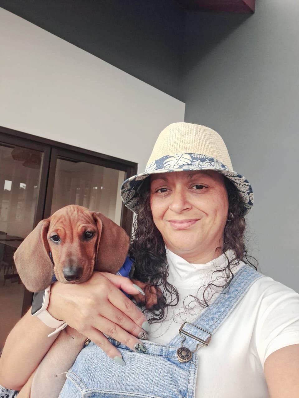 En Cartago hay un perrito salchicha que ya se ganó fama de celebridad de barrio. Se llama Bobby, tiene apenas dos años y cuando sale a caminar parece a Mr.T, porque anda una enorme cadena dorada en el cuello y con una actitud de galán que derrite a cualquiera. En la foto, con la mamá humana Shirley Estrada Badilla