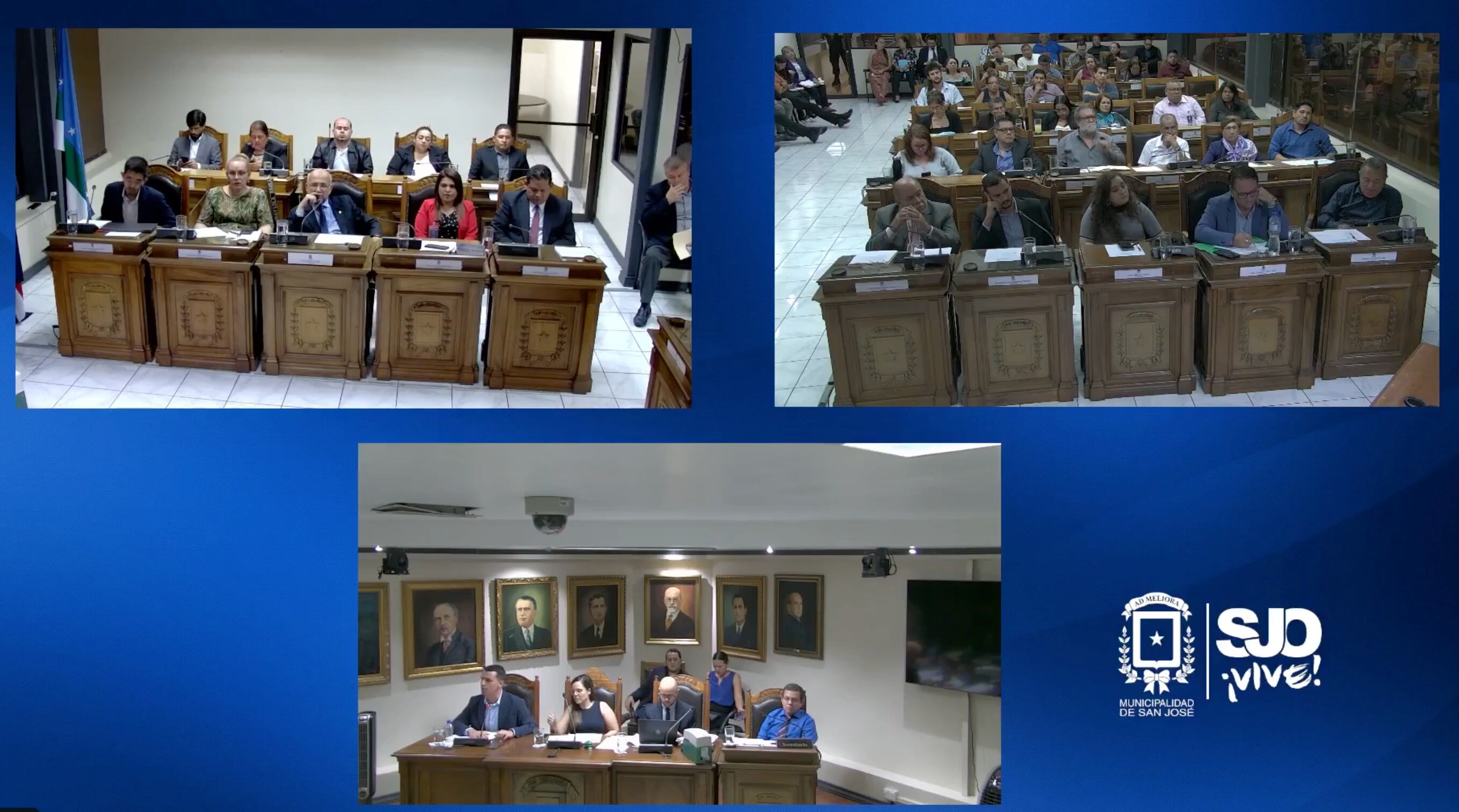 Ajuste salarial se incorporó en una modificación presupuestaria que fue avalada por el Concejo Municipal. Foto: Captura de pantalla, Municipalidad de San José