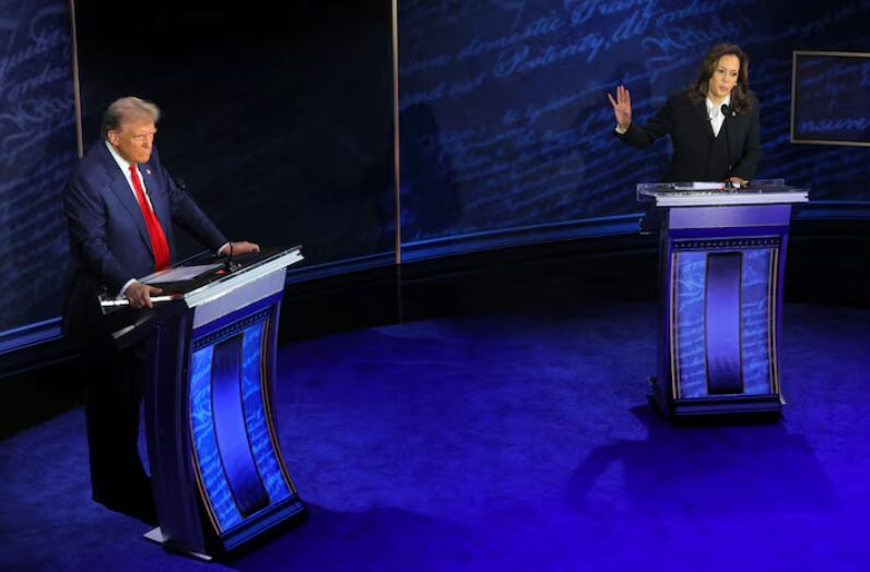 Donald Trump y Kamala Harris son los candidatos a la presidencia de Estados Unidos. X (antiguo Twitter).