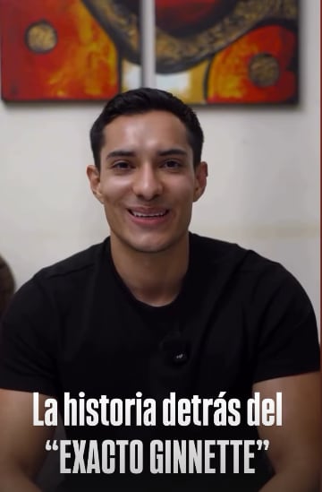 José Pablo Guzmán, creador del audio viral "¡Exactooo Ginnette!"