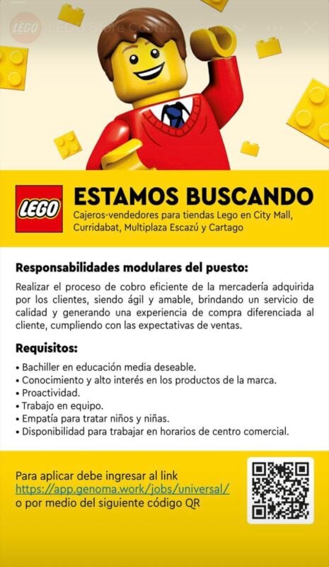 Empleo Lego