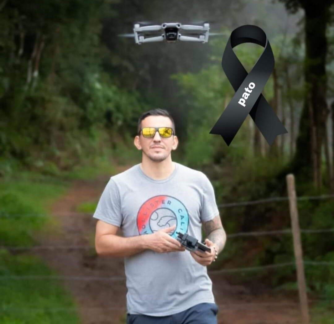 En redes sociales se publicó la imagen del taxista de Esparza que falleció baleado esta madrugada. Foto: suministrada por Andrés Garita.