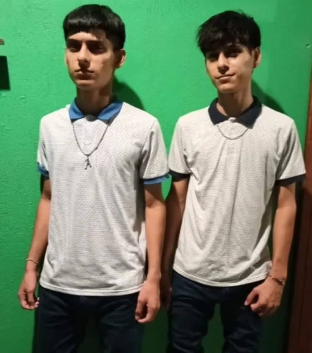 Los gemelos Moisés y Aarón, de 17 años, sufrieron graves golpes al ser víctimas de un choque en Chomes, Puntarenas. Foto: Cortesía Leonela Vargas para La Teja
