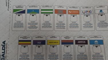 Elecciones municipales 2024: Hombre se robó tres papeletas