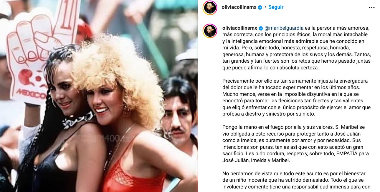 मेरीबेल गार्डिया आणि तिची अभिनेत्री इमेल्डा तुआन यांनी बर्याच लोकांचे लक्ष वेधून घेतले आहे आणि ती अभिनेत्री ऑलिव्हिया कॉलिन्स होती, तिने नुकताच दिलेला आवाज.