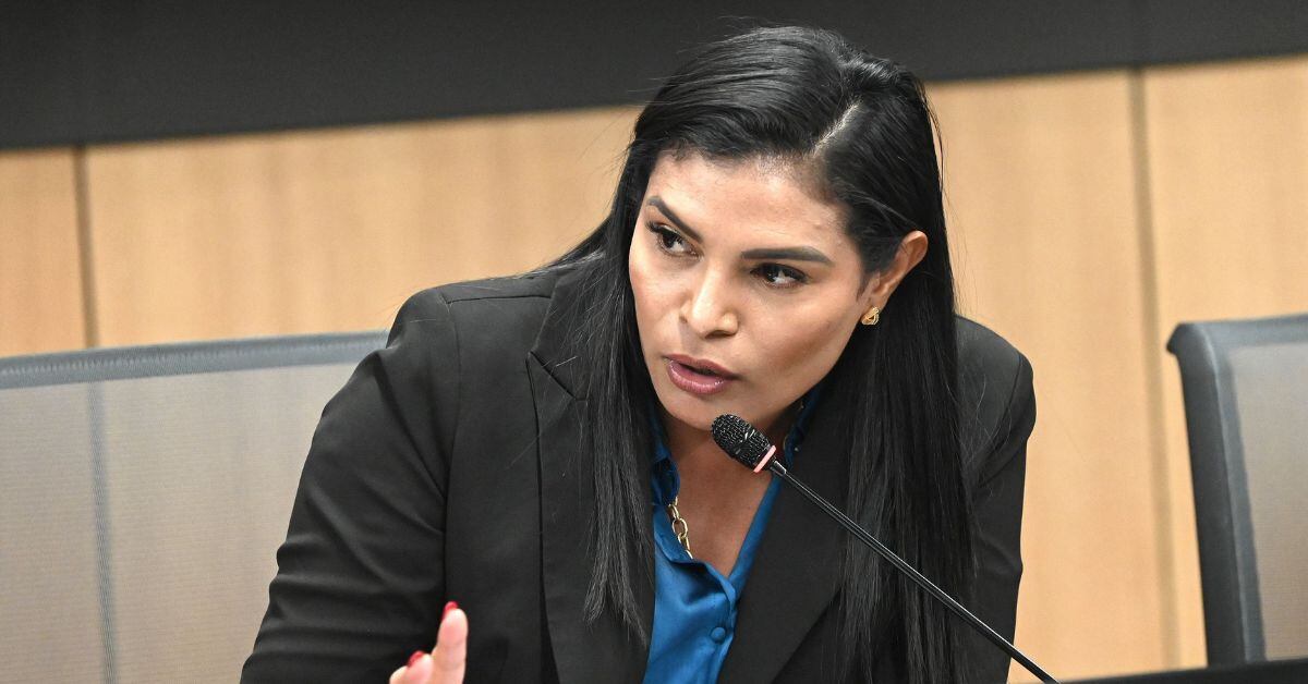 En la imagen, la diputada del PLP, Johana Obando