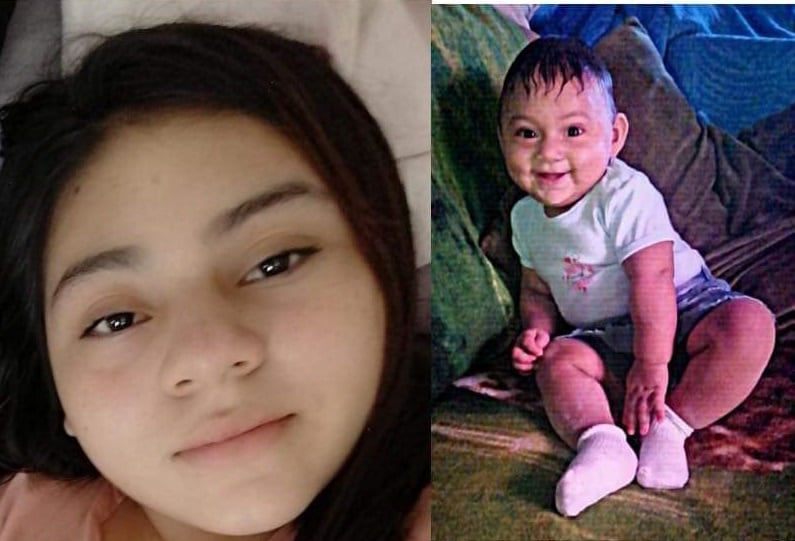 ANA VALENTINA OSORIO MARTÍNEZ de 14 años y a su hija SOFIA VALENTINA OSORIO MARÍNEZ de 05 meses de edad