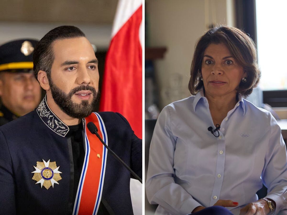 Bukele y Laura Chinchilla están chocando fuertemente en redes por su visita y condecoración. Foto: Archivo.