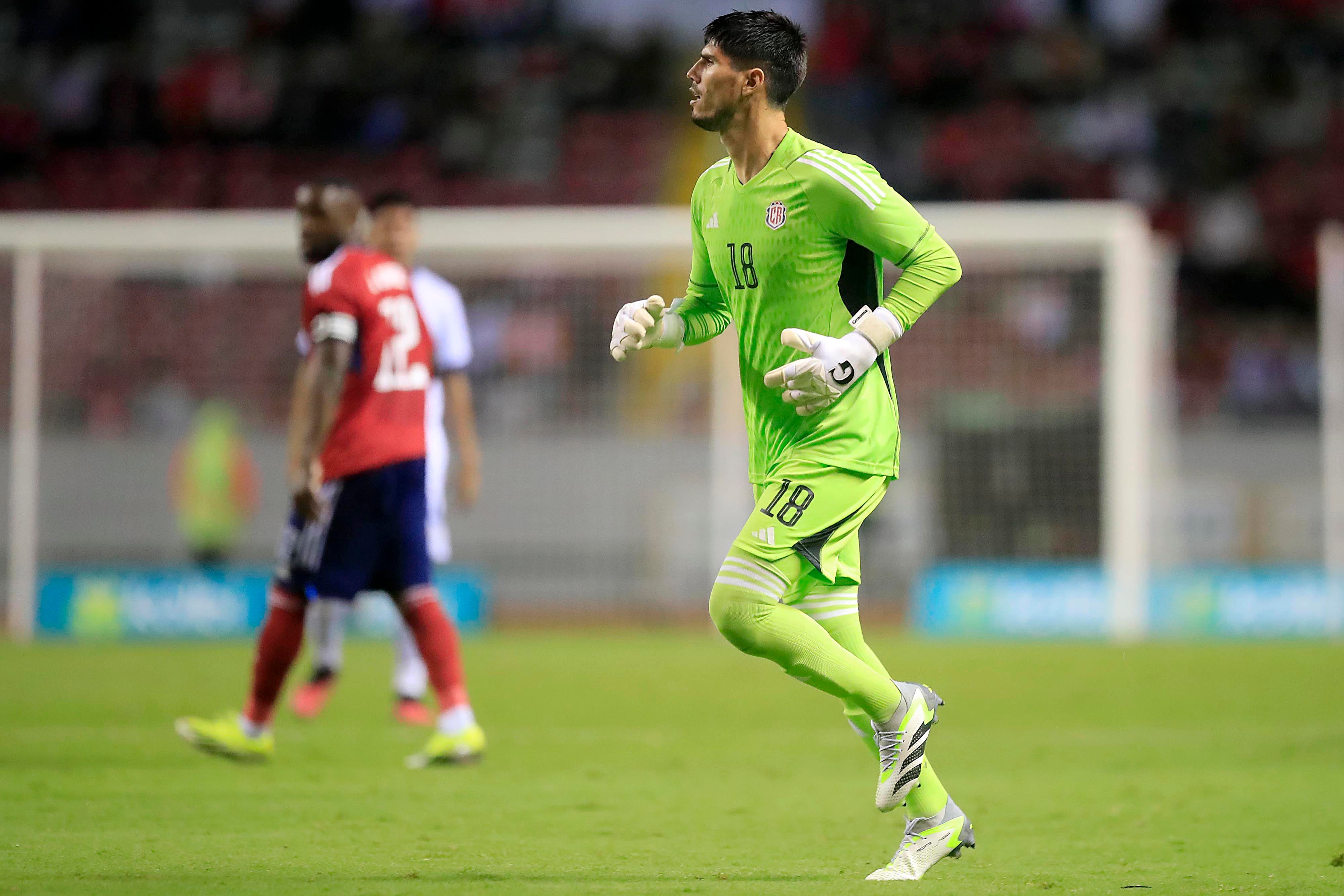 02/02/2024     Estadio Nacional, La Sabana. La Selección Nacional de Costa Rica recibió a su similar de El Salvaldor, en partido amistoso o de fogueo previo al importantísimo juego de La Sele, del próximo mes frente a Honduras, donde se jugará la clasificación a la Copa América. Foto: Rafael Pacheco Granados