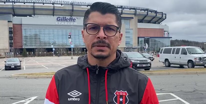 Liga Deportiva Alajuelense se hospeda en un hotel a pocos metros del Gillette Stadium. Juan Carlos Herrera cree que el frío es menor al que tenían en mente.